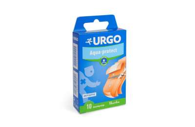 URGO Aqua protect  - водоотталкивающий пластырь 10*6 см, 10 шт.